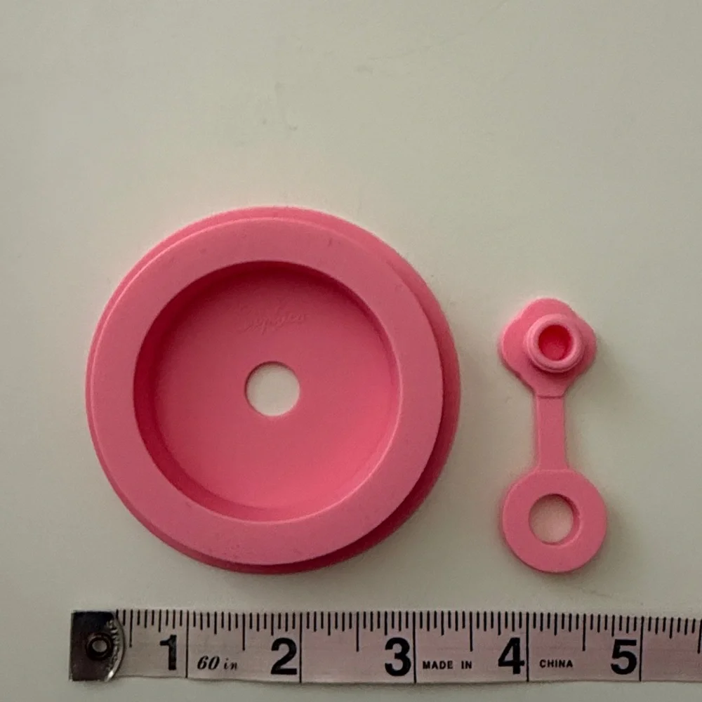 Mason Jar Cover Lid & Plug for Regular & Wide Mouth (Straw & Glass Not Included)